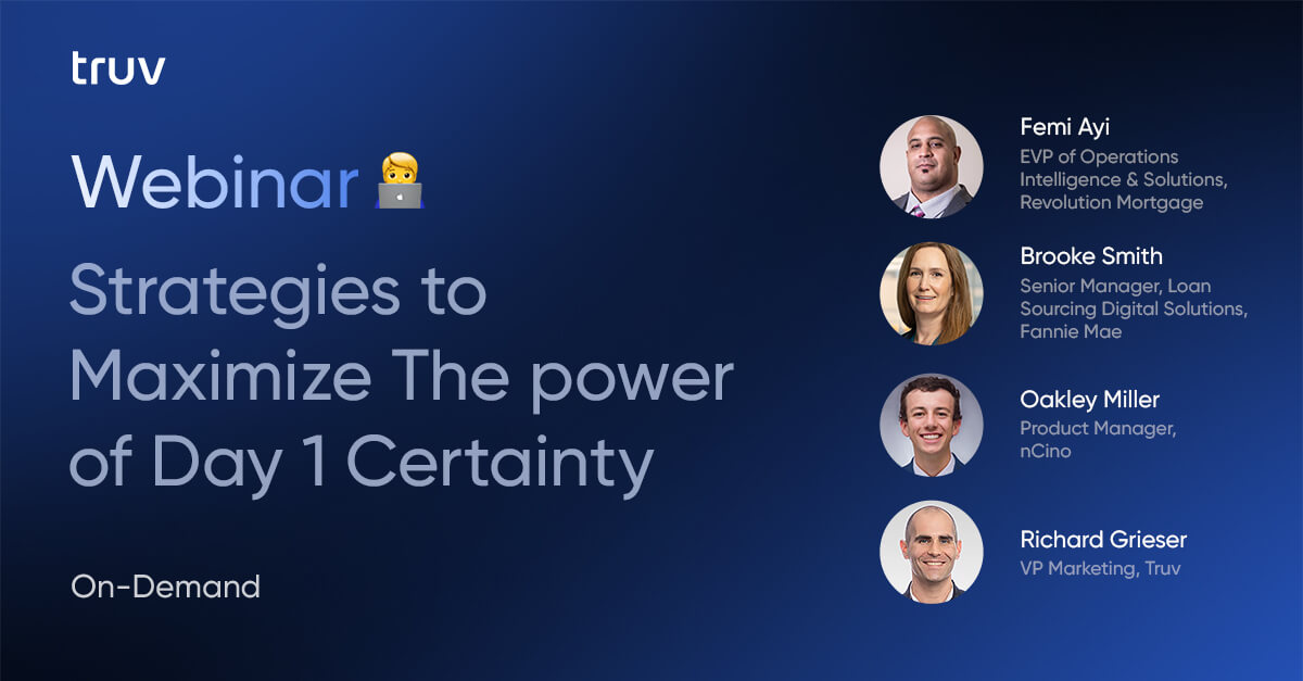 Strategies to Maximize The power of Day 1 Certainty