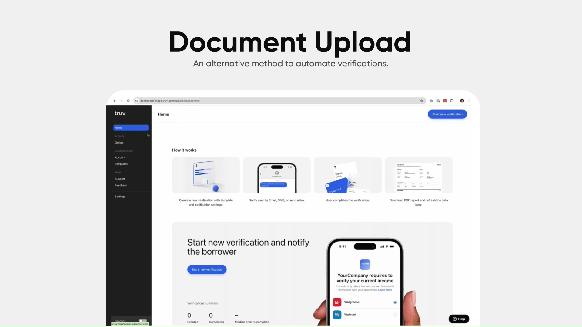 Doc Upload Alternative for Lenders