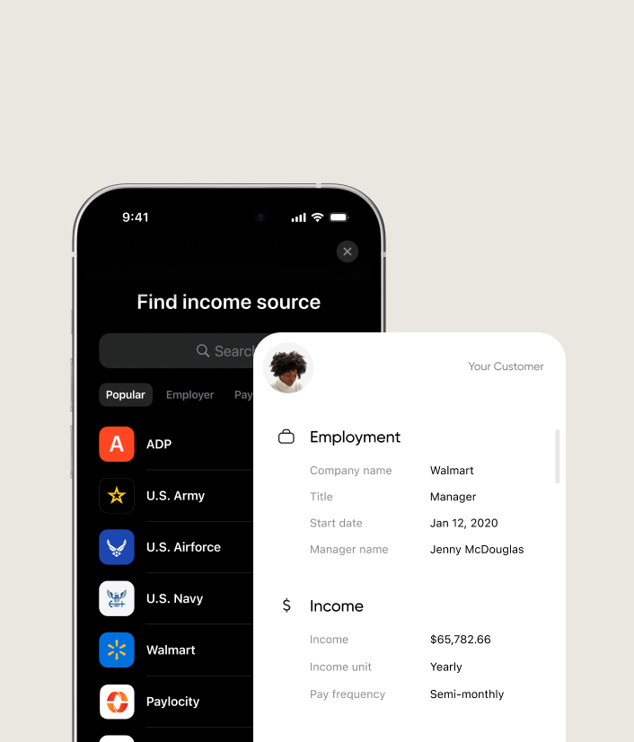 income and employment